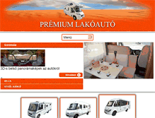 Tablet Screenshot of premiumlakoauto.hu